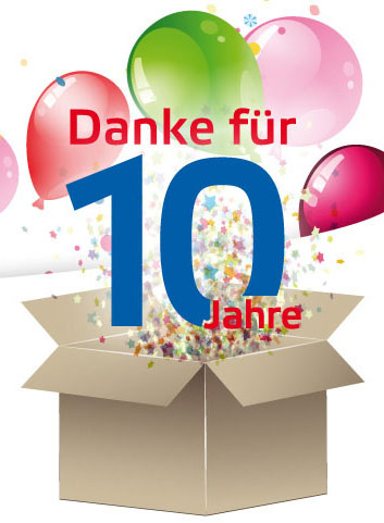 Danke für 10 Jahre